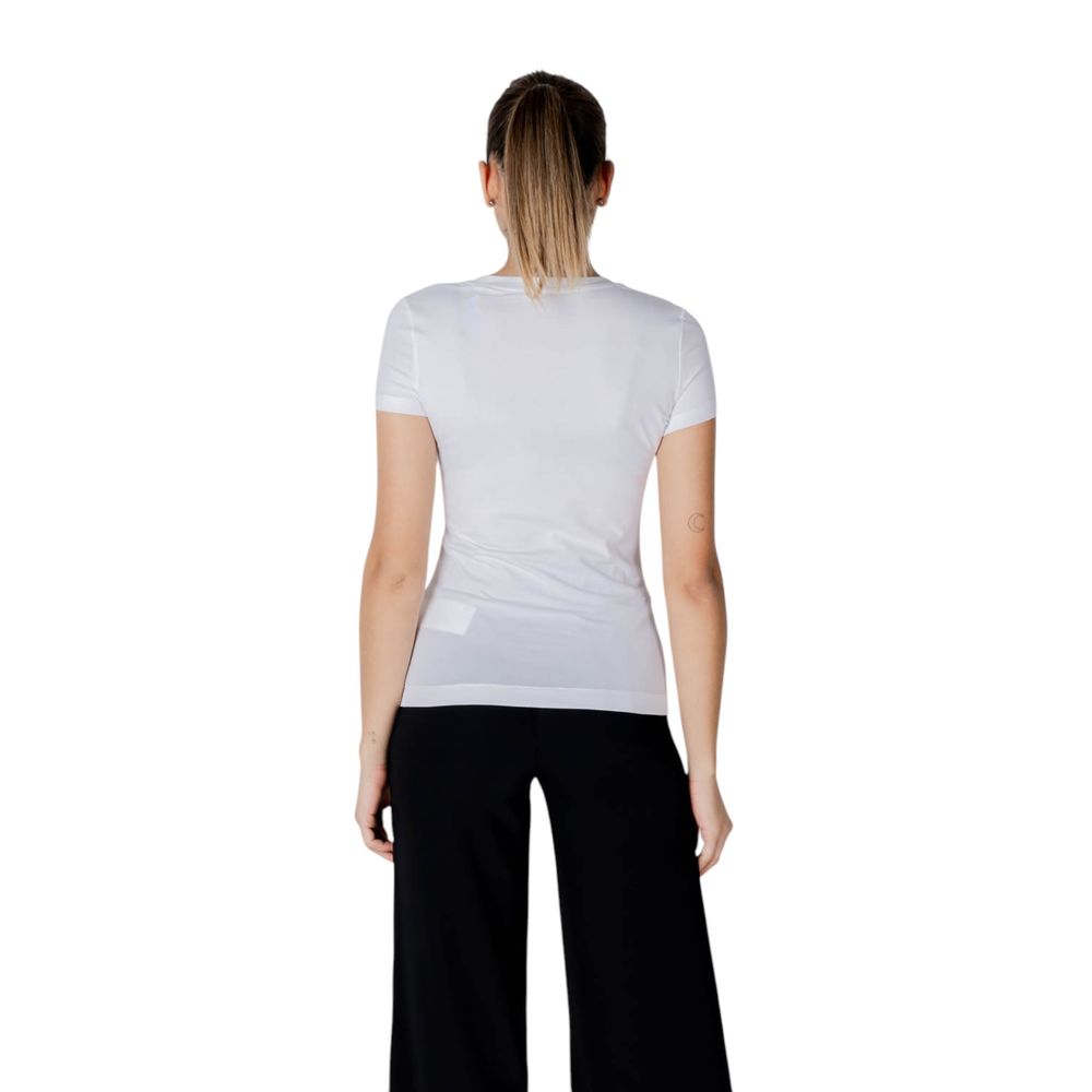 Guess - White Cotton T-Shirt