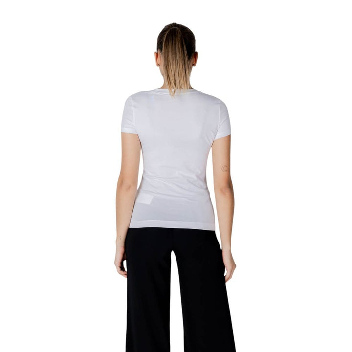 Guess - White Cotton T-Shirt