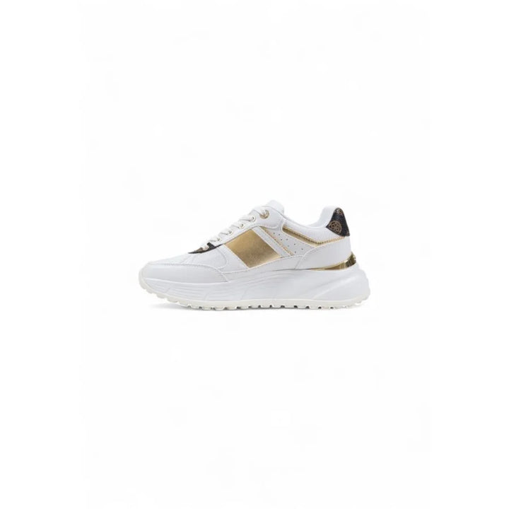 Guess White Polyethylene Chunky Sneakers