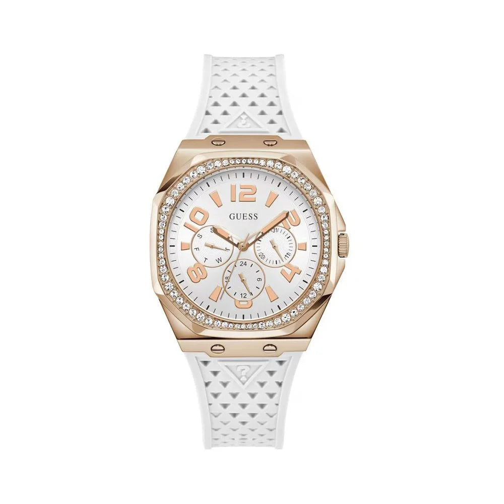 Guess White Synthetic Dress Watch