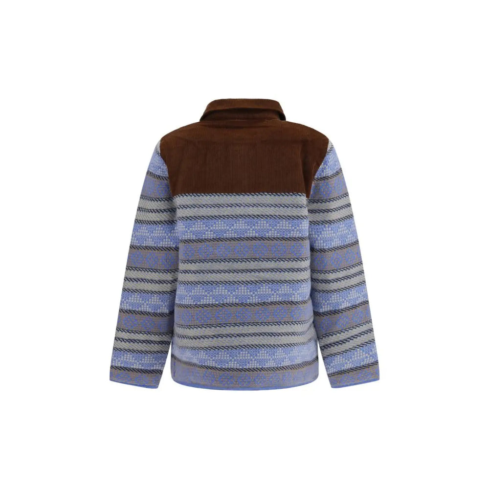 Guest in Residence Blue Wool Oves Aries Full-length Jacket