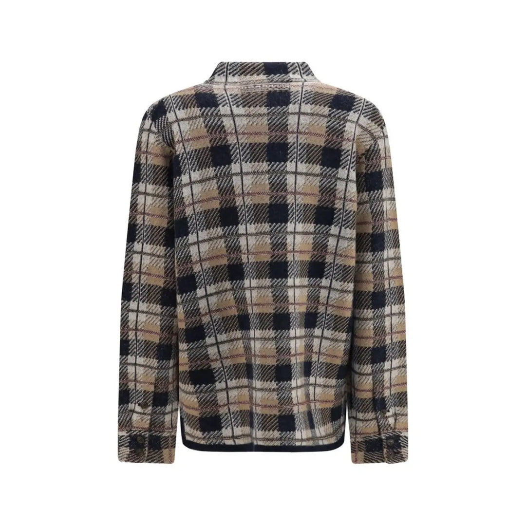 Guest in Residence Brown Cashmere Dress Shirt