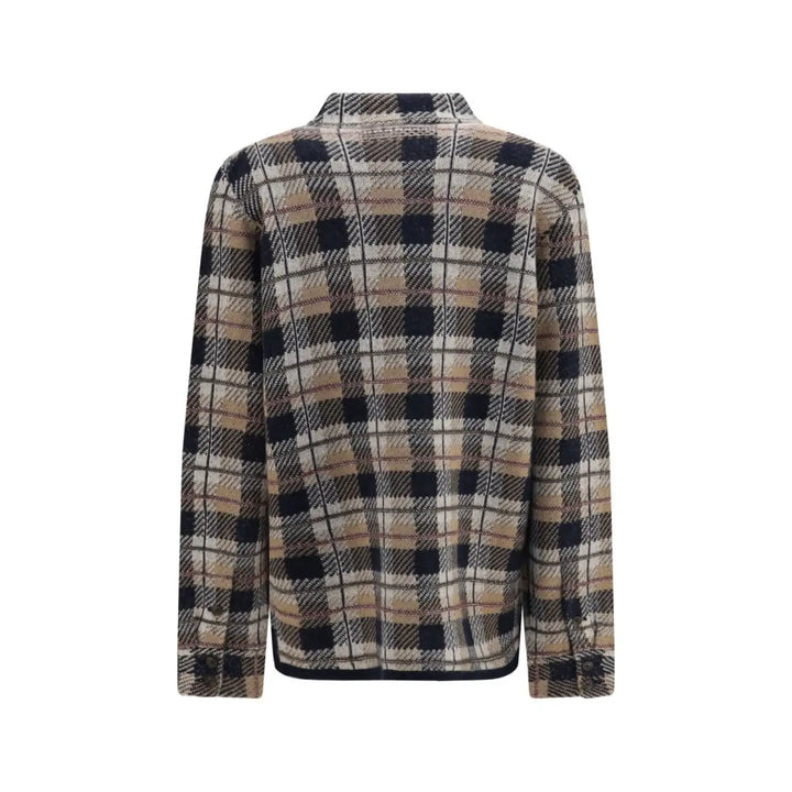 Guest in Residence Brown Cashmere Dress Shirt