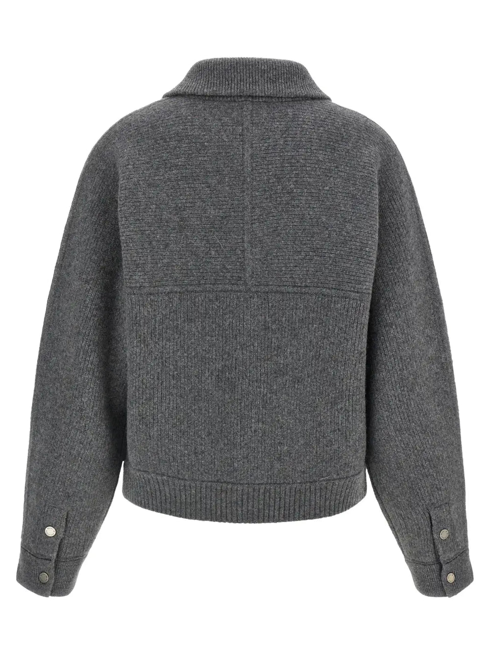 Guest in Residence Gray Wool Bomber