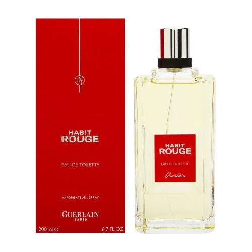 Habit Rouge Cologne by Guerlain Refreshing Oriental Perfume for Men Men’s