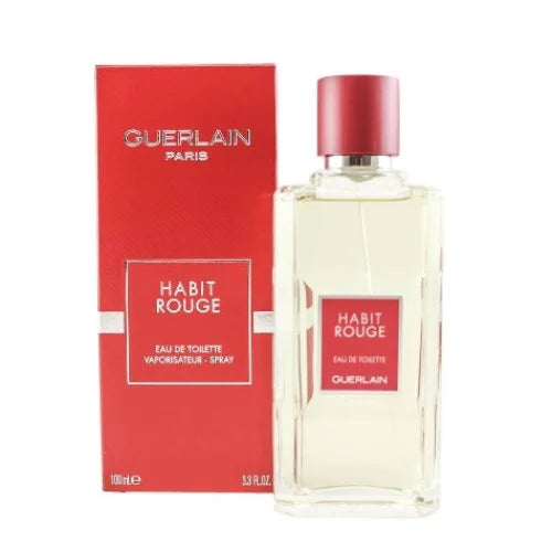 Habit Rouge Cologne by Guerlain Refreshing Oriental Perfume for Men Men’s