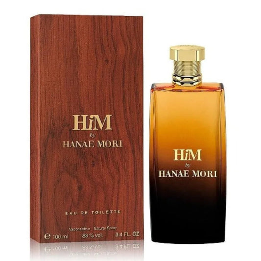 Hanae Mori Him Rugged Cologne for the Modern Man with Spicy Accords Men’s