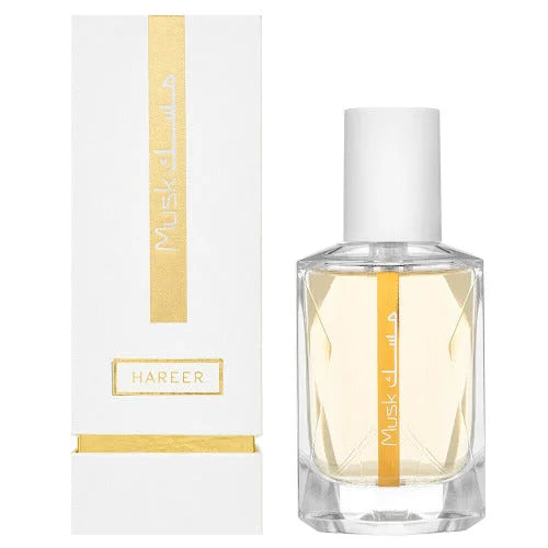 Hareer Unisex Perfume with Silky Soft Rose Notes Fragrance Rasasi