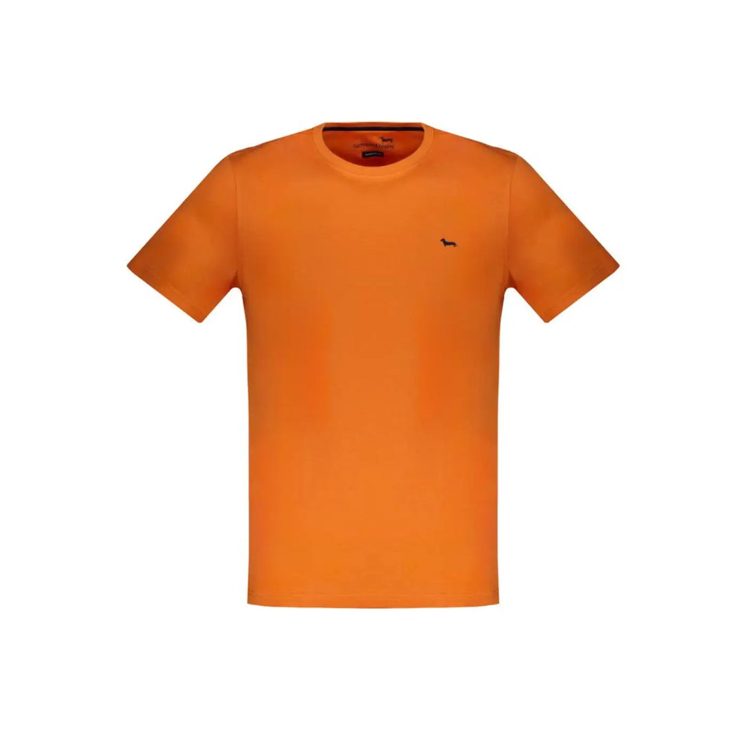 Harmont & Blaine Arancione Cotton Men T-Shirt