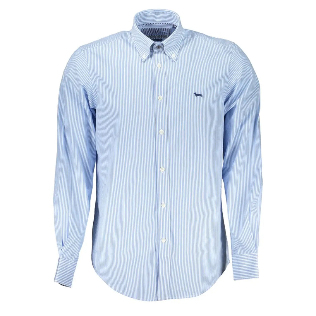 Harmont & Blaine Azzurro Cotton Men’s Shirt