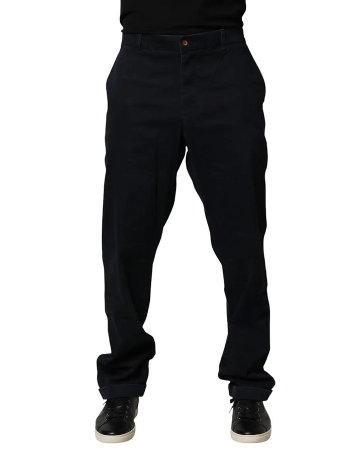 Harmont &amp; Blaine Black Mid Waist Skinny Denim Trouser Jeans