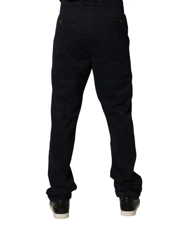Harmont &amp; Blaine Black Mid Waist Skinny Denim Trouser Jeans
