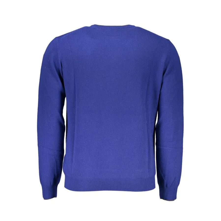 Harmont &amp; Blaine Blu Viscose Men Sweater