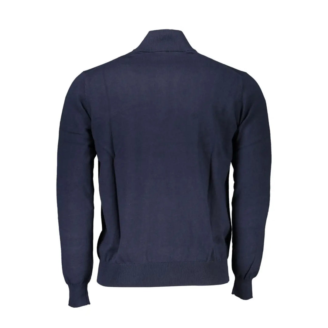Harmont &amp; Blaine Blue Cotton Men’s Sweater