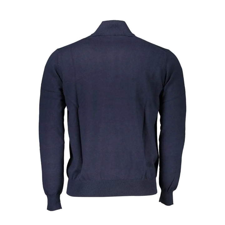Harmont &amp; Blaine Blue Cotton Men’s Sweater