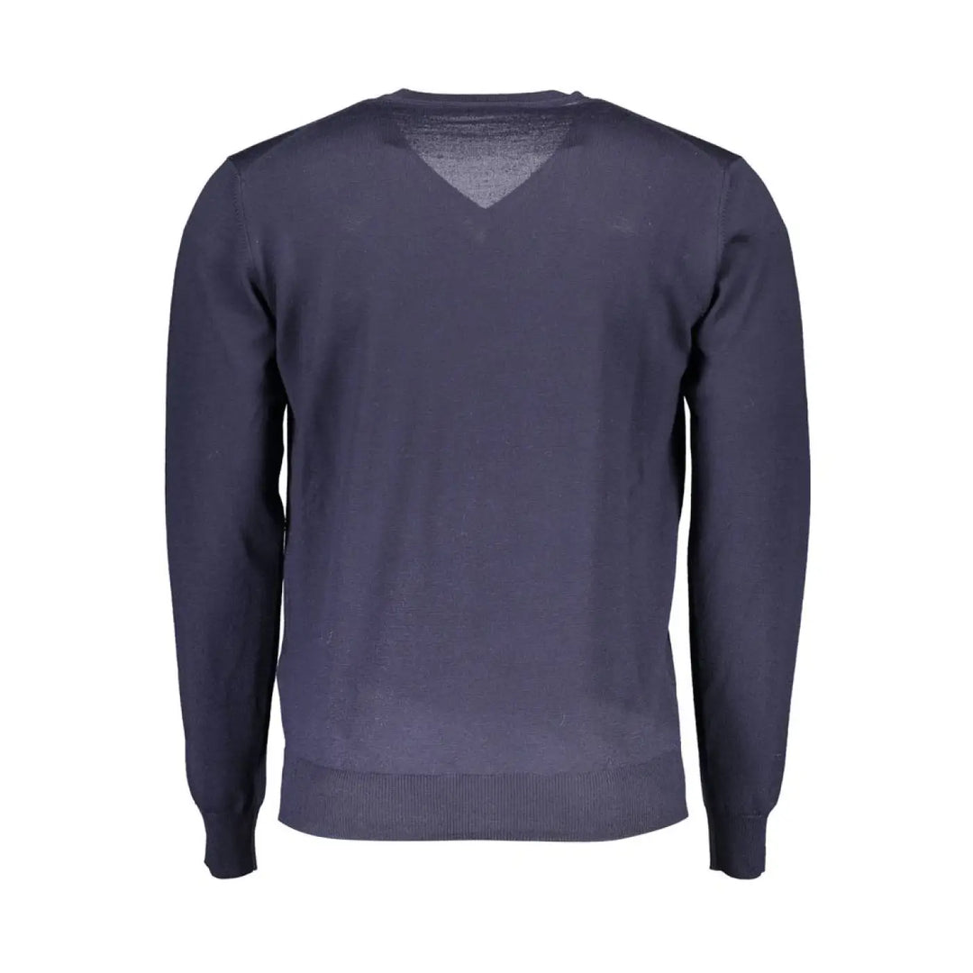 Harmont &amp; Blaine Blue Wool Men’s Sweater
