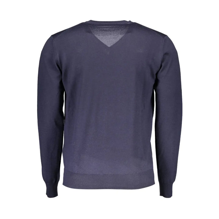 Harmont &amp; Blaine Blue Wool Men’s Sweater