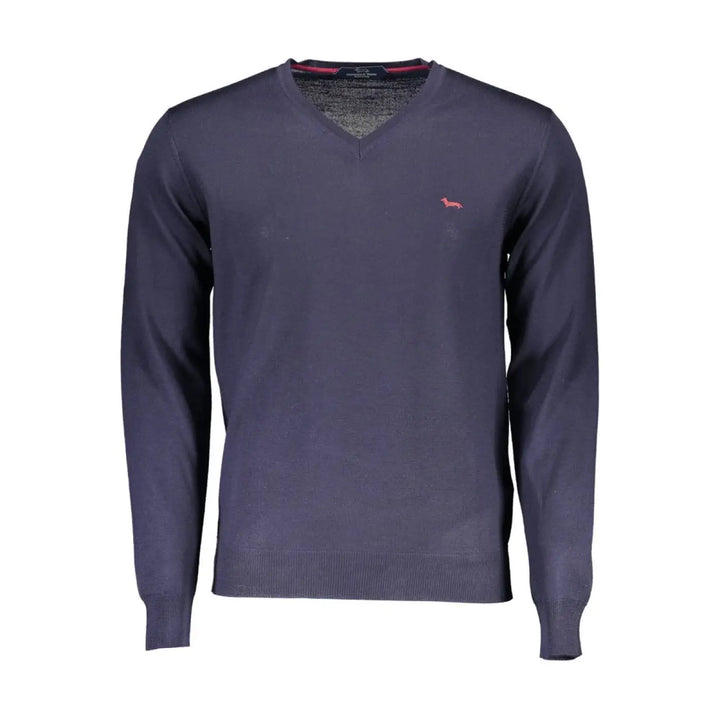 Harmont &amp; Blaine Blue Wool Men’s Sweater