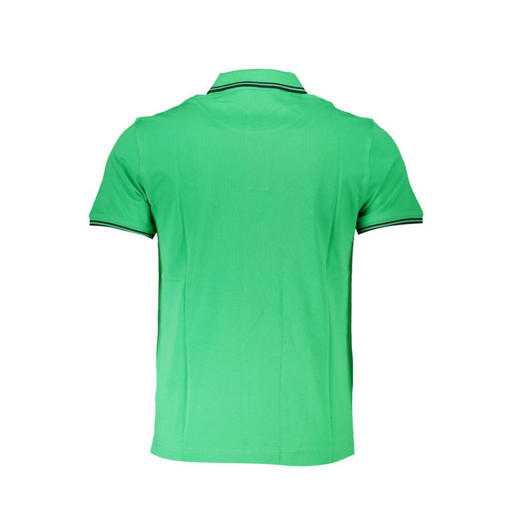 Harmont &amp; Blaine Green Cotton Polo Shirt