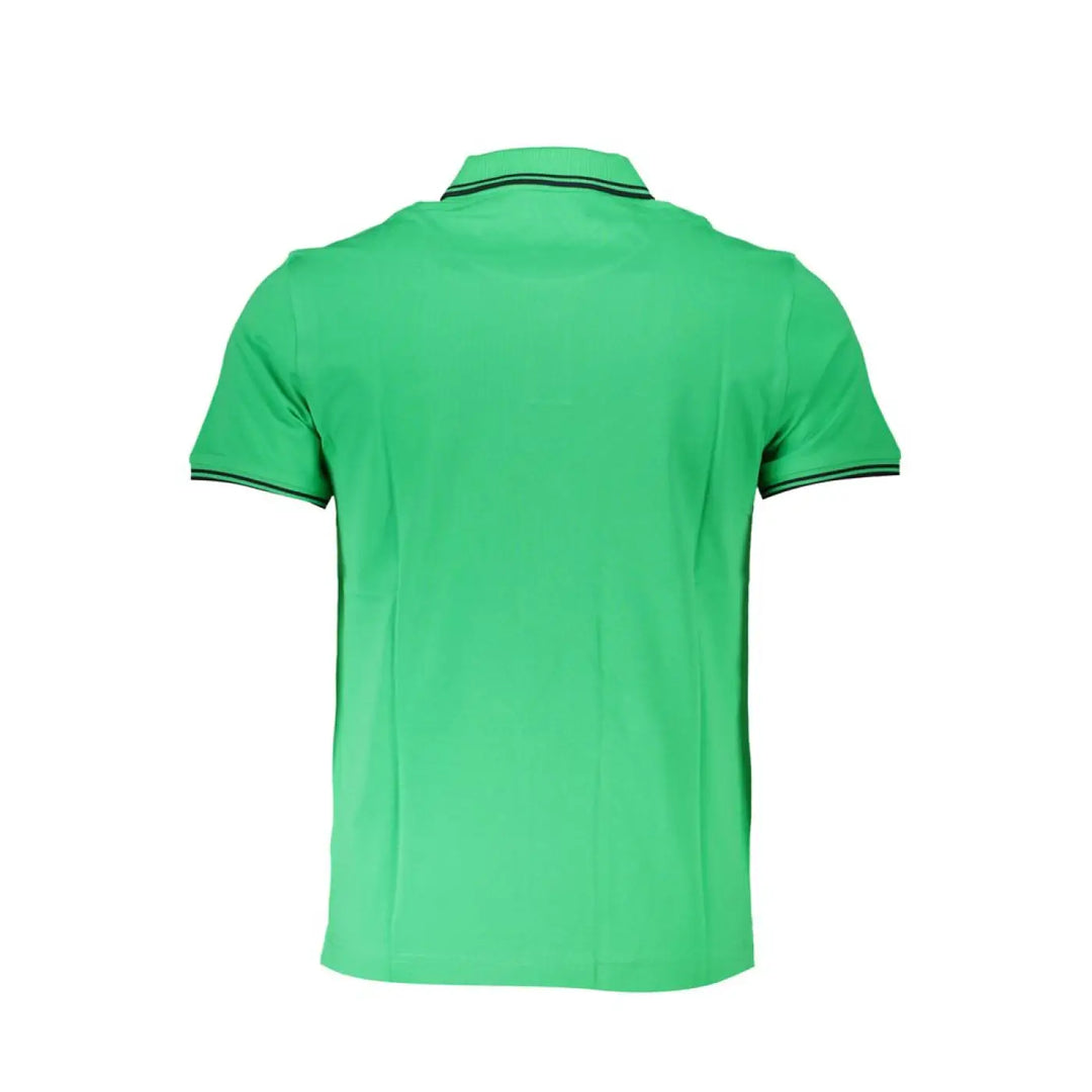 Harmont &amp; Blaine Green Cotton Polo Shirt