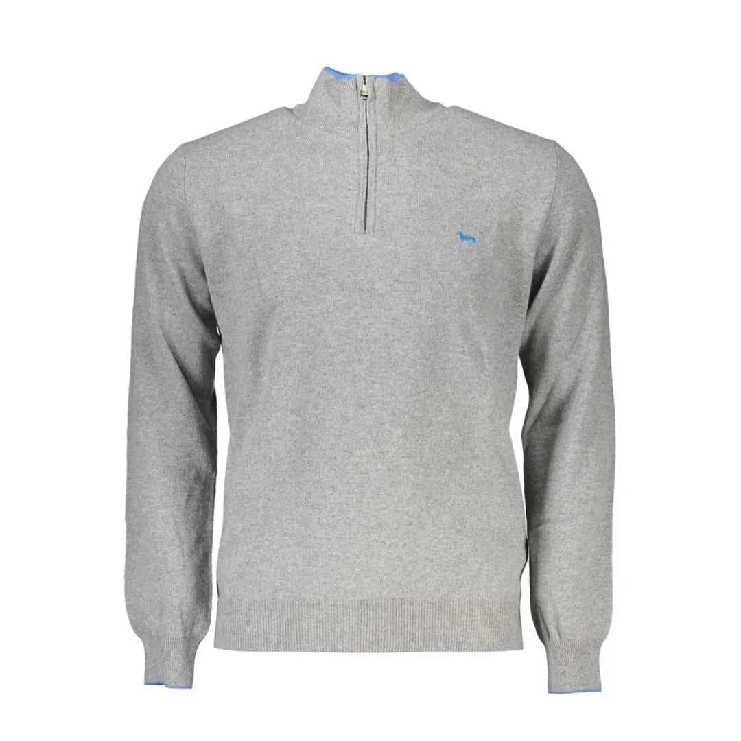Harmont & Blaine Grey Viscosa Mens Sweater