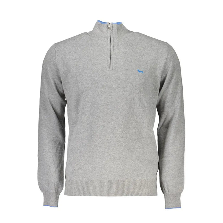 Harmont &amp; Blaine Grey Viscosa Mens Sweater