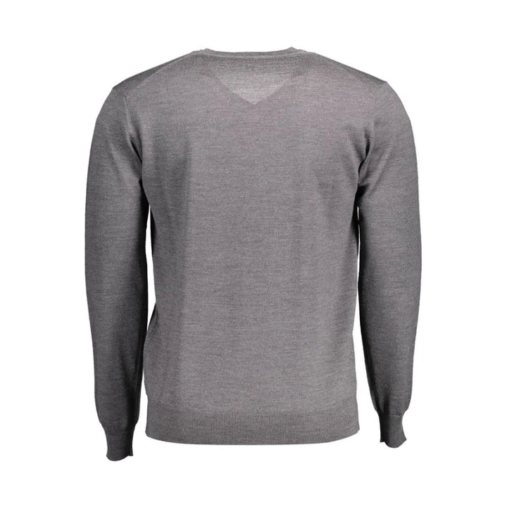 Harmont &amp; Blaine Grigio Lana Uomo Maglia