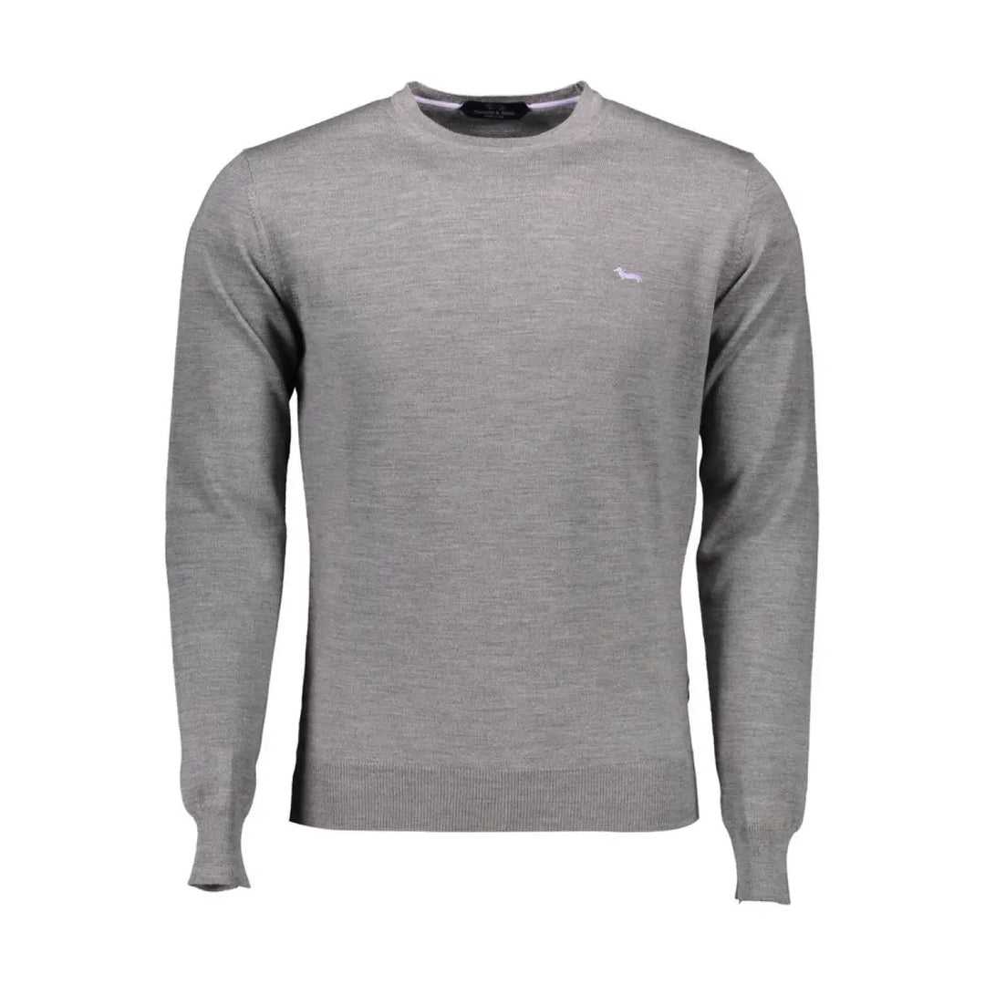 Harmont &amp; Blaine Grigio Wool Men Sweater