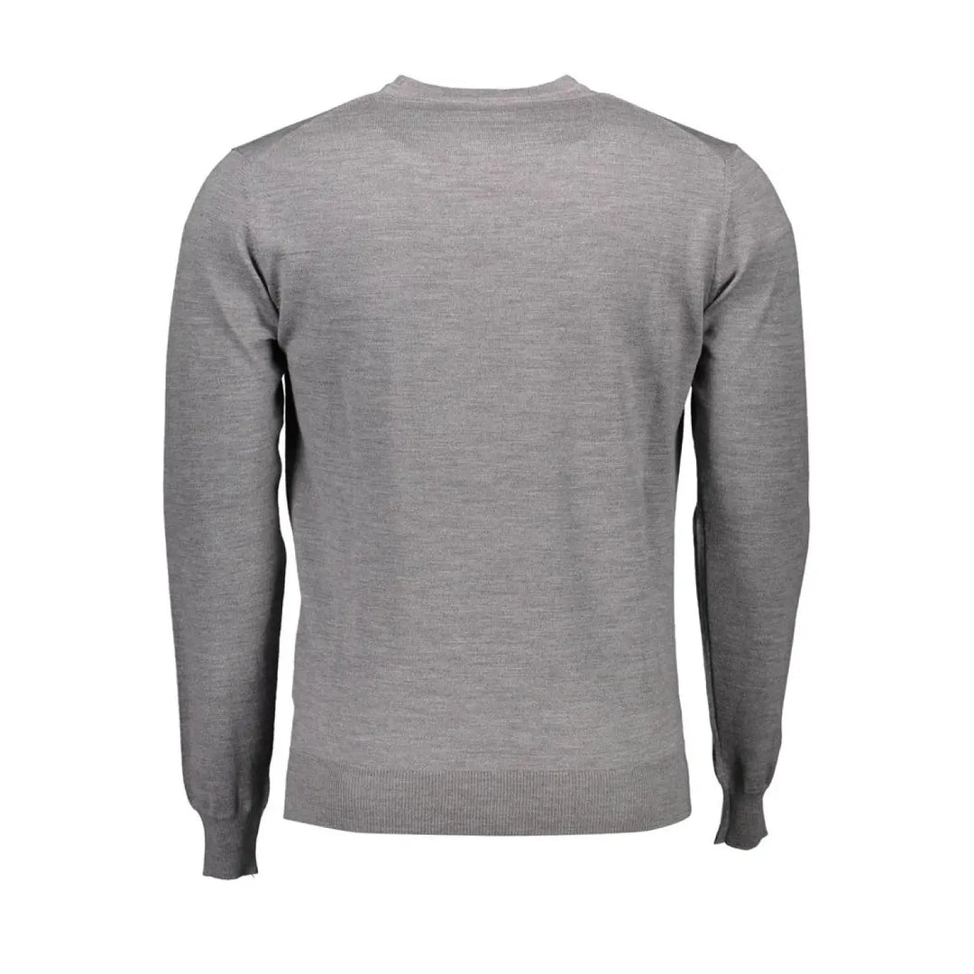 Harmont &amp; Blaine Grigio Wool Men Sweater
