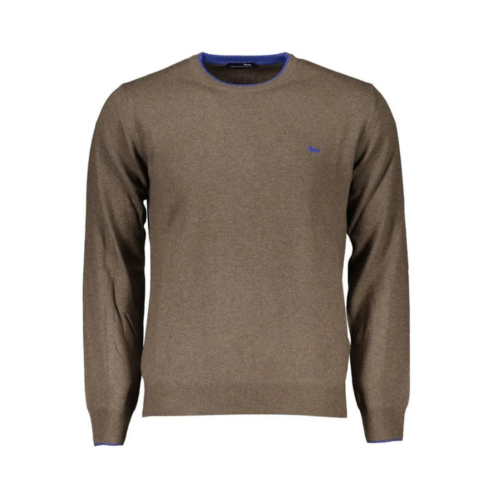 Harmont &amp; Blaine Marrone Viscosa Mens Sweater