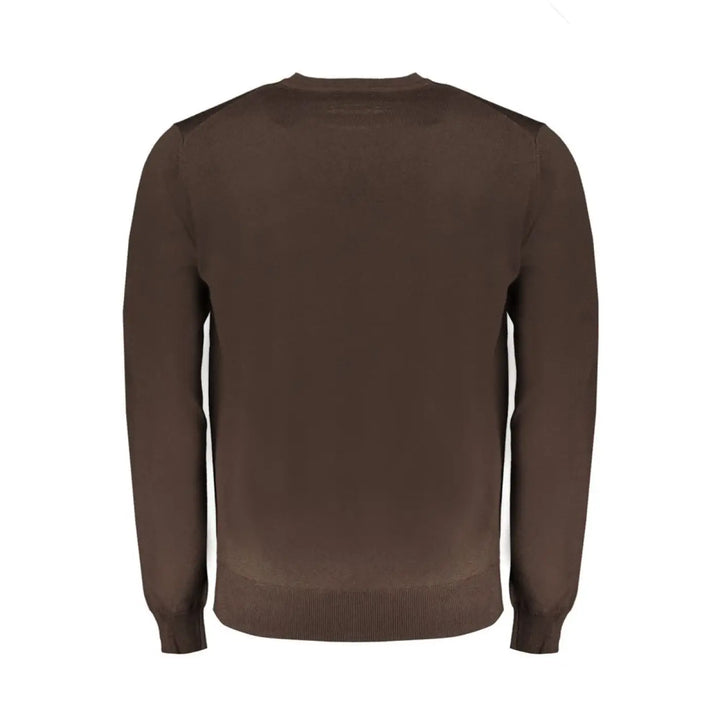Harmont &amp; Blaine Marrone Wool Men Sweater