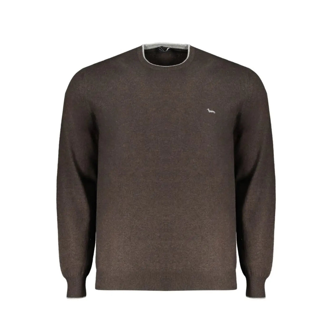 Harmont &amp; Blaine Marrone Wool Men Sweater