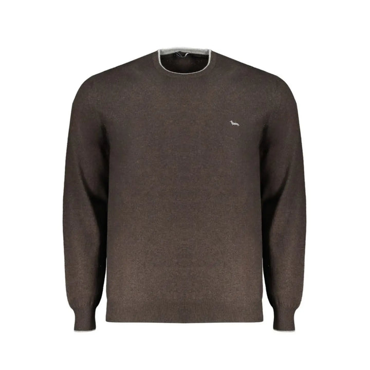 Harmont &amp; Blaine Marrone Wool Men Sweater