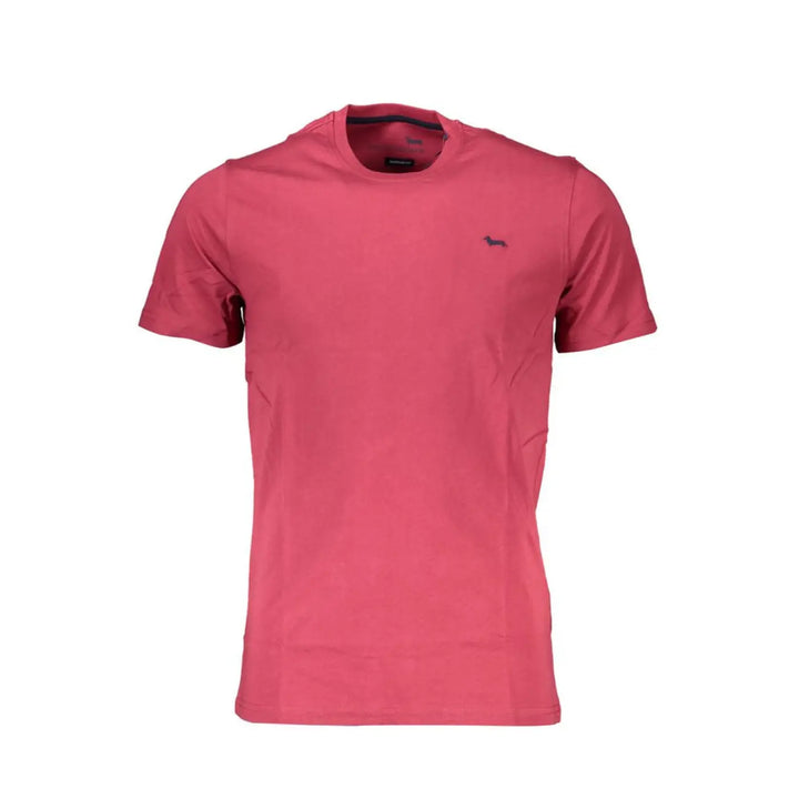 Harmont &amp; Blaine Rosso Cotton Men T-Shirt