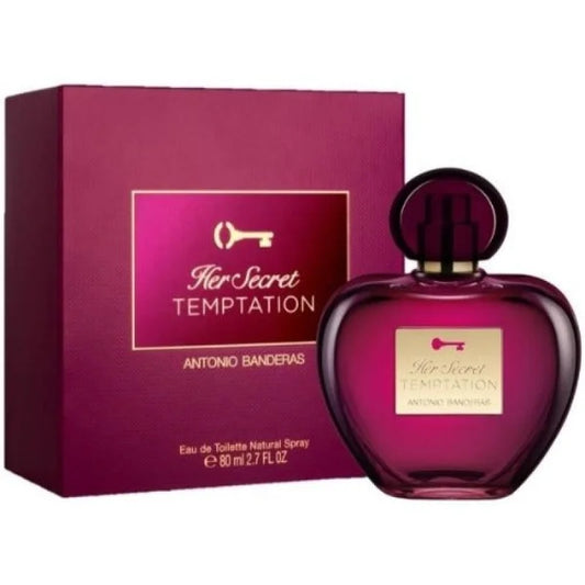 Captivating Secret Temptation Eau Floral Heart Pink Pepper Neroli Women’s Perfume Antonio Banderas