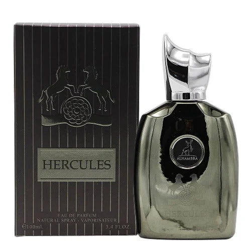 Hercules Cologne Unleash a Woody Spicy Signature with Tobacco and Vanilla Men’s Lattafa