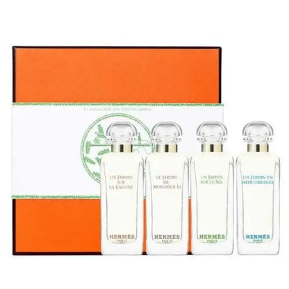 Exquisite Mini Gift Set of Jardins with Un Jardin Sur Le Nil Women’s Perfume Hermes