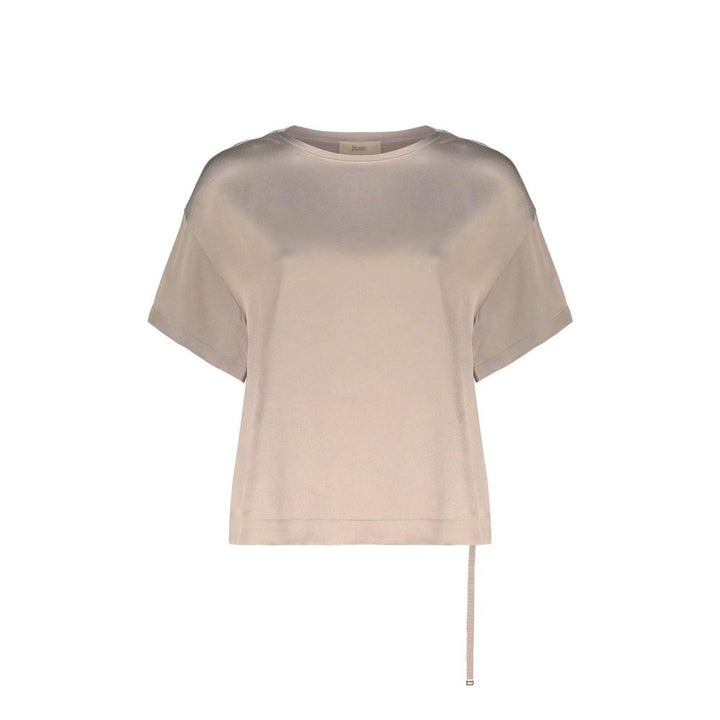 Herno Blouses - Women’s Beige Acetate Blouse