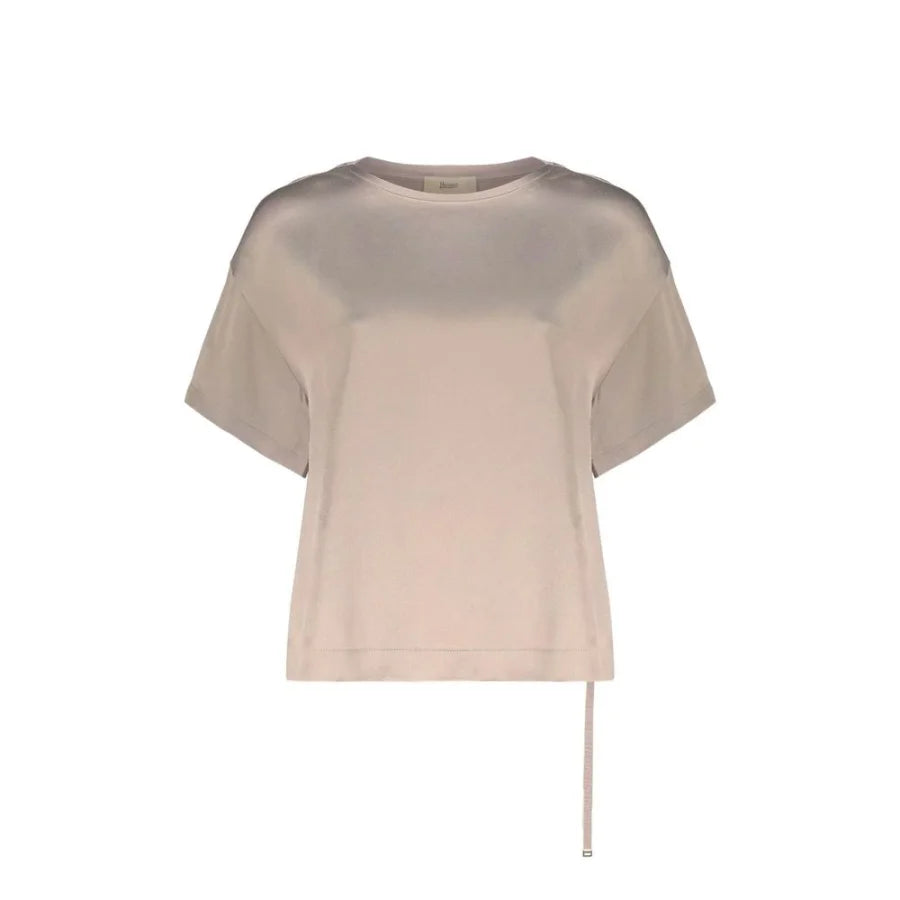 Herno Beige Acetate Blouse