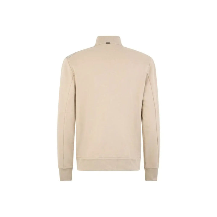 Herno Beige Cotton Sweatshirt