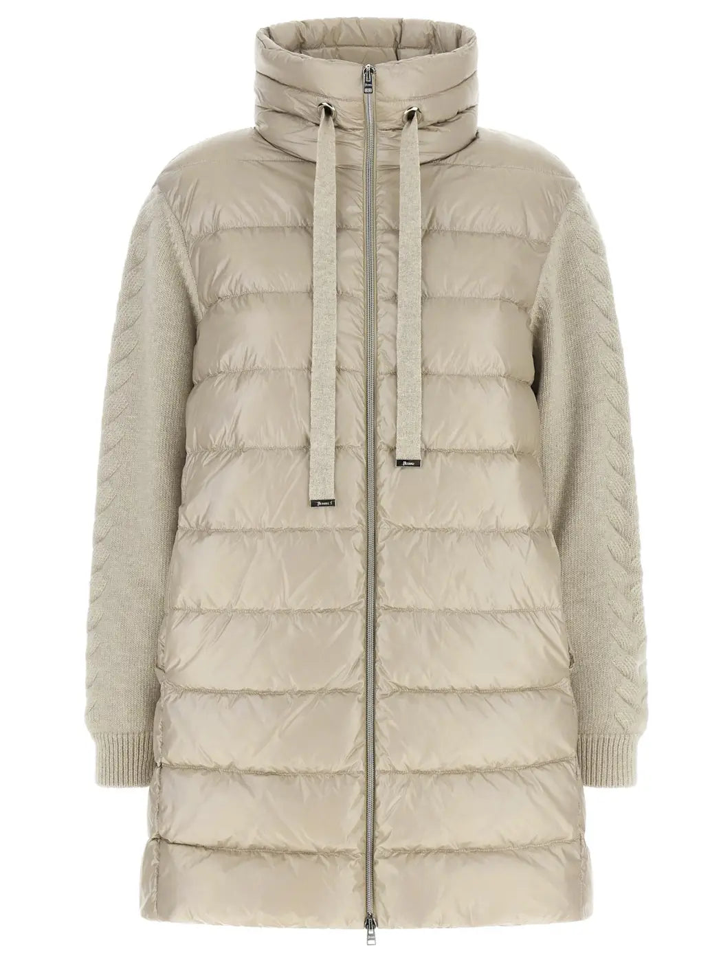 Herno Beige Polyamide Full-length Jacket