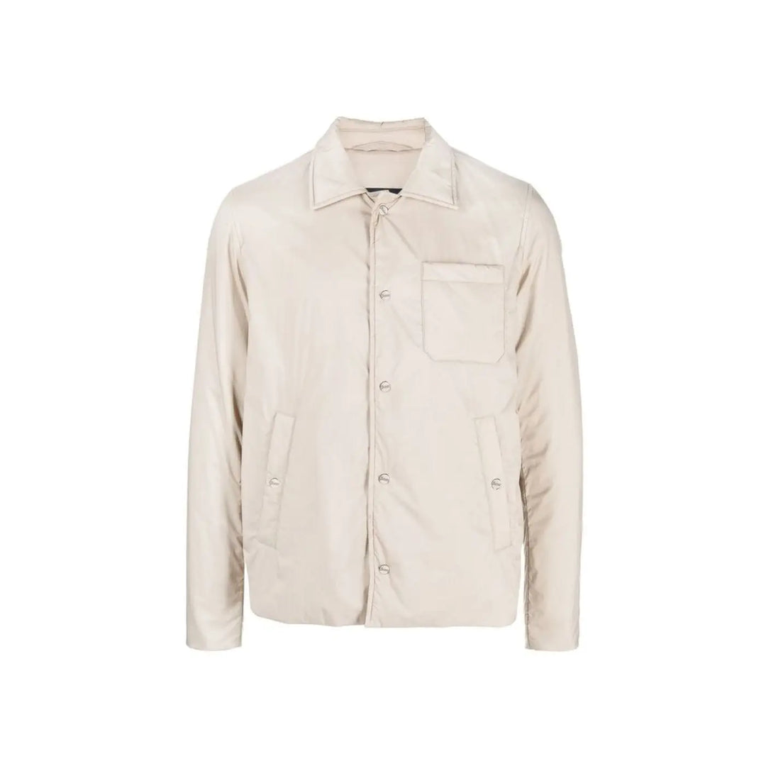 Herno Beige Polyamide Full-length Jacket