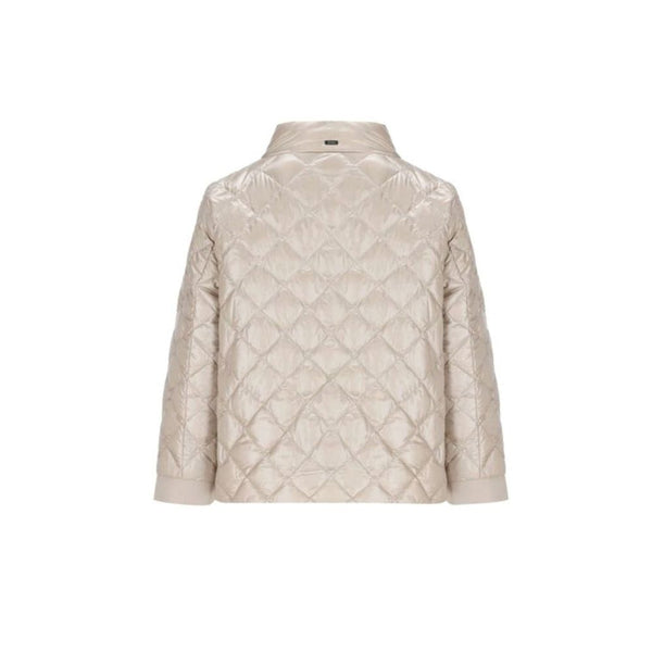 Herno Coats & Jackets - Beige Polyamide Full-Length Jacket