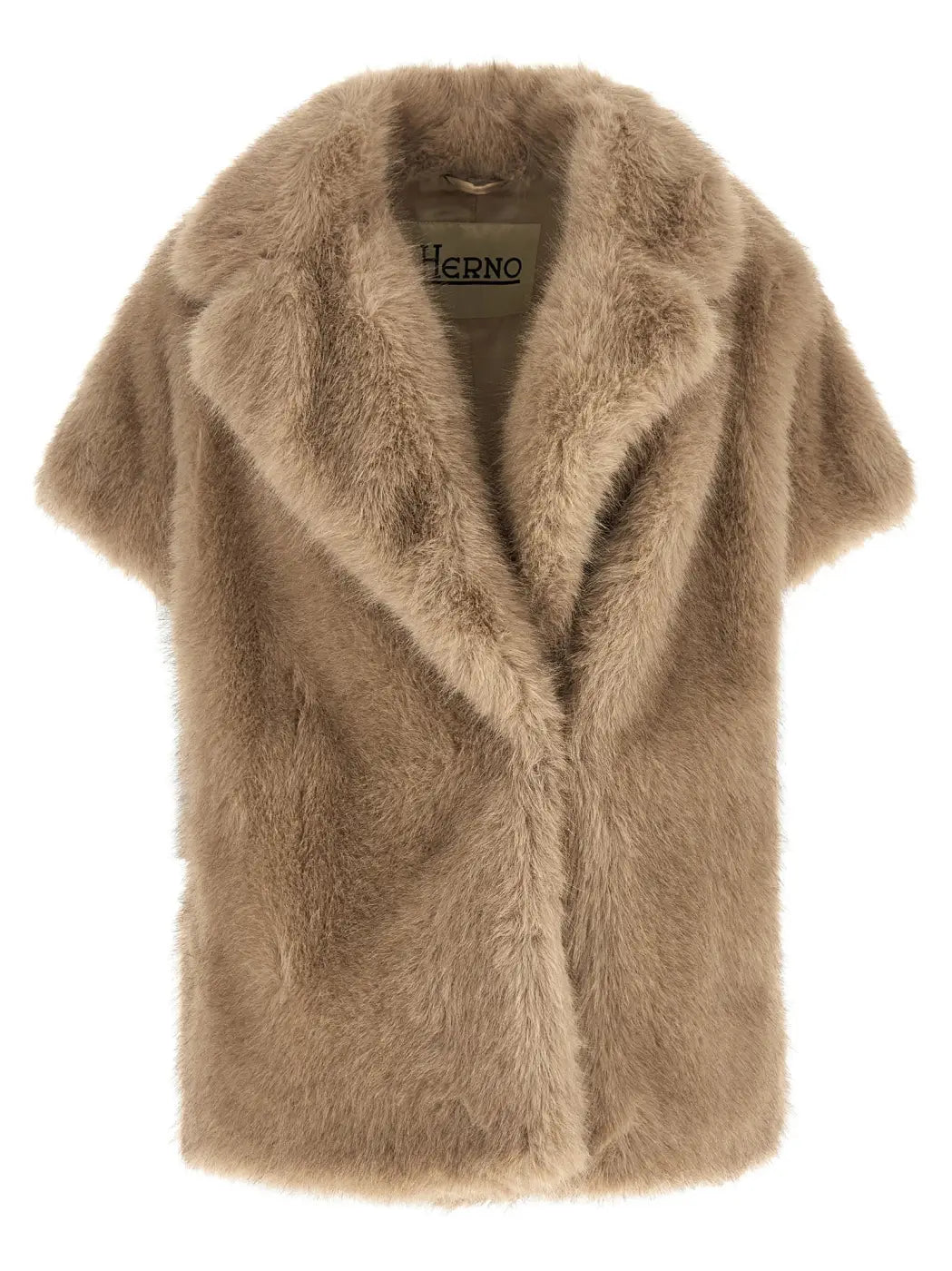 Herno Beige Polyester Coat