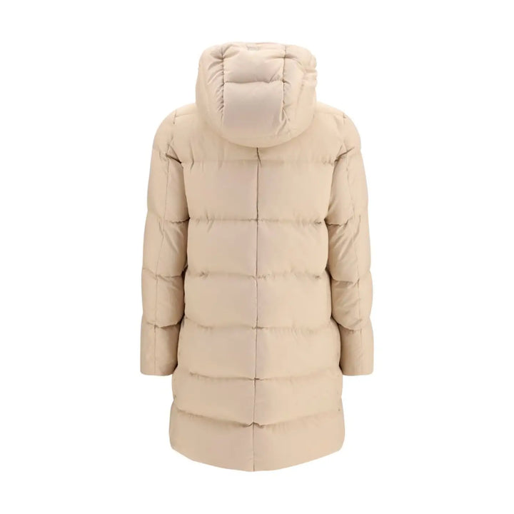 Herno Beige Polyester Full-length Jacket