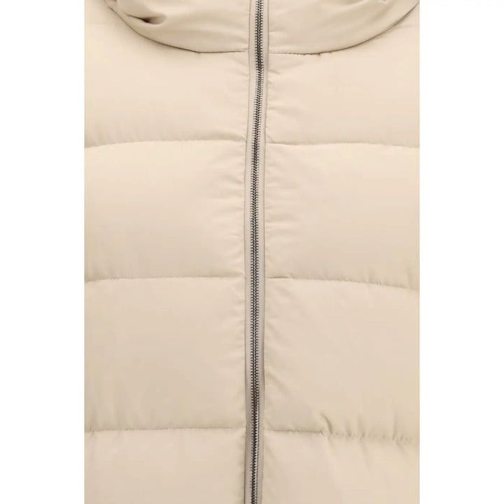 Herno Beige Polyester Full-length Jacket
