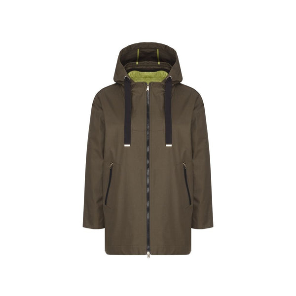 Herno Coats & Jackets - Bicolor Cotton Coat