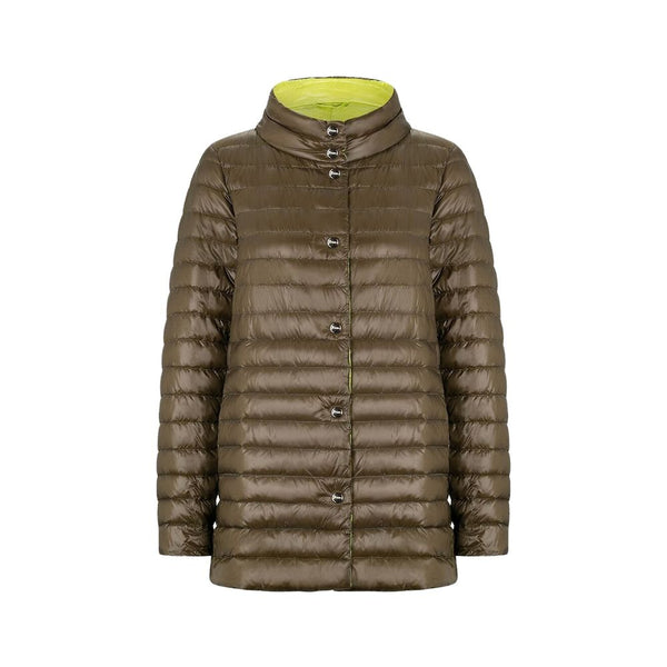 Herno Coats & Jackets - Bicolor Polyamide Coat
