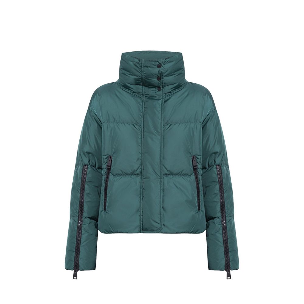 Herno Puffer Jackets - Bicolor Polyamide Coat