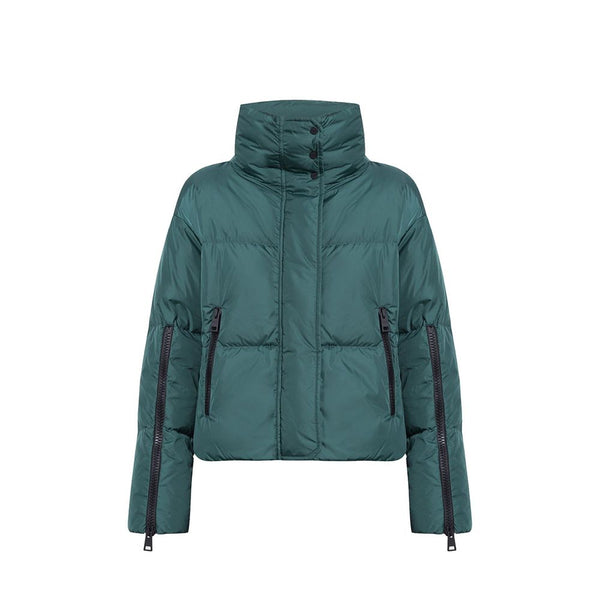 Herno Puffer Jackets - Bicolor Polyamide Coat